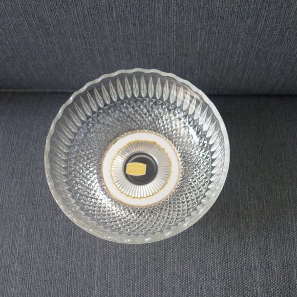 Crista Au Plomb Genuine Lead Crystal Made in England Bleikristall Bowl - Picture 2 of 9